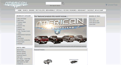 Desktop Screenshot of americantruckoutfitters.com